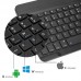 Kit Teclado + Mouse sem Fio KP-TE127 Knup - Branco