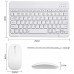 Kit Teclado + Mouse sem Fio KP-TE127 Knup - Branco