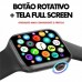 Relógio Smartwatch 3 em 1 RG-W62 Revenger - Preto