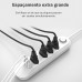 Extensão Elétrica 2mts 5 Tomadas + 3 USB XC-FL-05 X-Cell