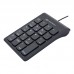 Teclado Numérico USB KN-12BK C3 Tech - Preto