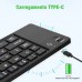 Teclado Bluetooth Dobrável XD-618 Xtrad - Rosa