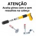 Pistola de Fixação de Prego e Rebite XC-PF-01 X-Cell