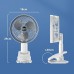 Ventilador Multifuncional Portátil Recarregável XC-MV-06 X-Cell
