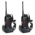 Kit Par 2 Radio Walk Talk Comunicador 16 Canais BF-777S Lehmox