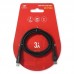 Cabo Tipo C 1m CB-P300BK C3 Tech - Preto