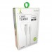 Cabo Lightning 2m Turbo 120W XC-CD-143 X-Cell - Branco