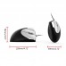 Mouse com Fio Ergonômico USB 1600Dpi XC-MS-30 X-Cel - Prata