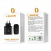 Carregador Tipo C 45W Turbo LE-356 Lehmox - Preto