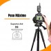 Tripé para Fotografia e Iluminação 1.8m OR-PL2604 Oberon - Preto
