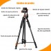 Tripé para Fotografia e Iluminação 1.8m OR-PL2604 Oberon - Preto
