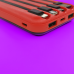 Carregador Power Bank com Magsafe 10000mAh WUP-377 Peining - Preto Vermelho